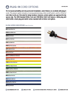 Plug-In Specs