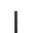 Fluted Direct Burial Pole, 100-Black