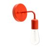 Downtown Minimalist Sconce, 420-Orange, 1890 Era 40w Edison-Style Bulb