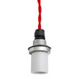 Socket with TRD-Red Cotton Twist Cord