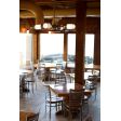 Sputnik 4-Light Chandelier, 975-Galvanized, CGG-Standard Cast Guard | Photo Courtesy of Shiloh's Steak & Seafood Located In Titusville, FL