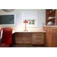 Bomber Retro Desk Lamp, 400-Barn Red | Courtesy of A Spicy Perspective
