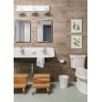 Austin Triple Straight Arm Vanity Light, 200 White | Courtesy of Jamie Keskin Design & Kyle J. Caldwell Photography