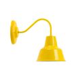 Barn Light Mini Artesia Sconce, 500-Buttery Yellow, G38 Mini Gooseneck Arm
