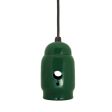 Mig Pendant, 350-Vintage Green, SBK-Standard Black Cord