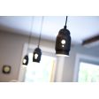 (3) Mig Pendants, 875-Grey Retro Spray, CSB-Black Cloth Cord | Photo Courtesy of John Colaneri