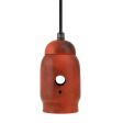 Mig Pendant, 476-Burnt Orange, SBK-Standard Black Cord
