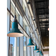 Canal Street SoHo Pendant, 390-Teal, SBK-Standard Black Cord