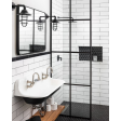 Standard Cast Guard (Displayed Here: Industrial Guard Sconce, 100-Black, Flared Shade, CGG-Standard Cast Guard, Clear Glass | Photo Courtesy of Two Hawks Design & Development)