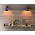 12" Wilcox Wall Sconce, 850-Graphite | Photo Courtesy of Homeowner