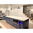 16” Shade in 850-Graphite, Walnut Wood, CMG-Grey Cloth Cord | Photo Courtesy of Homeowner