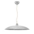 28" Sinclair, 975-Galvanized, CSGW-Gold & White Cloth Cord