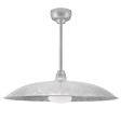 28" Sinclair Stem Mount, 975-Galvanized, Shown with Noma LED Tala Lamp