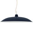 28" Sinclair LED, 705-Navy, CSGW-Gold & White Cloth Cord
