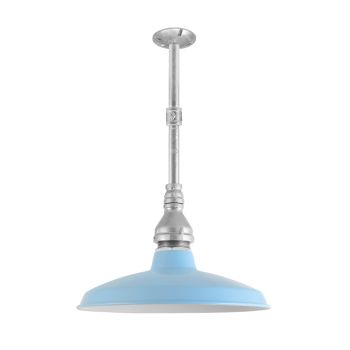 14" Marathon SoHo, 715-Delphite, Mounting in 975-Galvanized