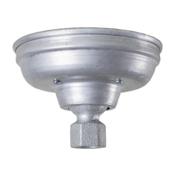 Hang Straight Ceiling Canopy, 975-Galvanized