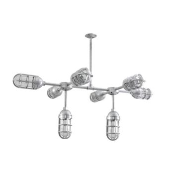 Vanguard, 975-Galvanized, CGG-Standard Cast Guard, CLR-Clear Glass
