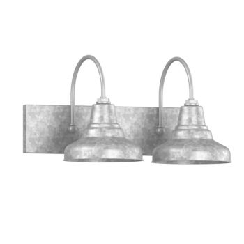 10" Union Vanity Sconce, 975-Galvanized
