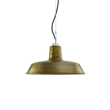 16" The Original™ Studio Light, 998-Natural Weathered Brass, CSB-Black Cloth Cord