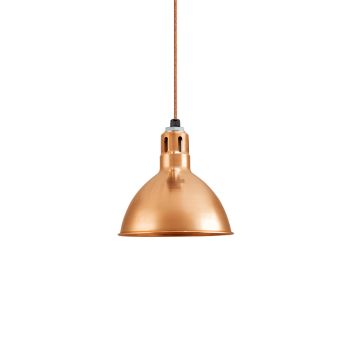 10" Wilcox Vented, 995-Natural Raw Copper, Narrow Slot Vents, Confetti Cloth Cord