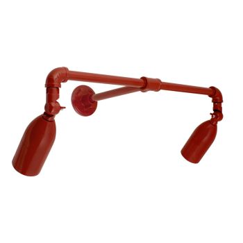 Bullet Dual LED Sign Light, 400-Barn Red