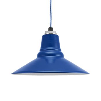 14" Aero, 700-Royal Blue, CSUW-Blue & White Cloth Cord