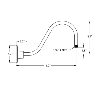 G11 Gooseneck Arm