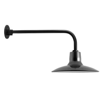14" Dominion, 950-Metallic Chrome, G8 Gooseneck Arm, 150-Black