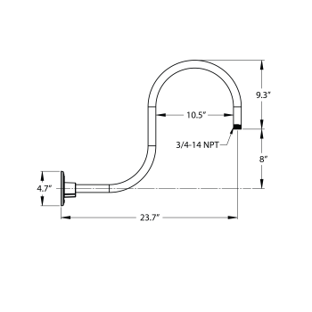 G32 Gooseneck Arm