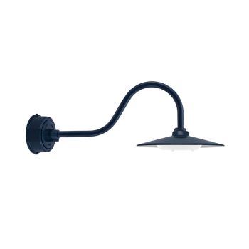 12" Conoco LED, 705-Navy, G22 Gooseneck Arm, Domed Lens