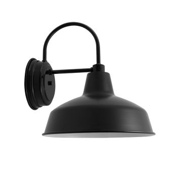 14" Avalon LED Wall Sconce, 100-Black