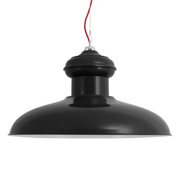 30" Chestnut LED, 100-Black, CSR-Red Cloth Cord