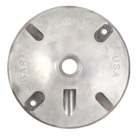 Stem Mount Canopy, Top View, 975-Galvanized