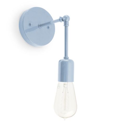 Downtown Minimalist Adjustable Sconce, 715-Delphite, Nostalgic Edison-Style 1890 Era 40W Bulb