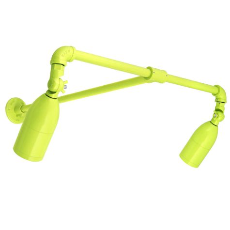 Bullet Dual LED Sign Light, 380-Chartreuse