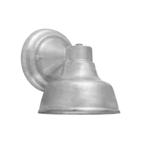 8" Bowie Wall Sconce, 975-Galvanized