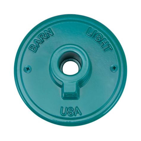 Gooseneck Arm Wall Backing Plate, 390-Teal