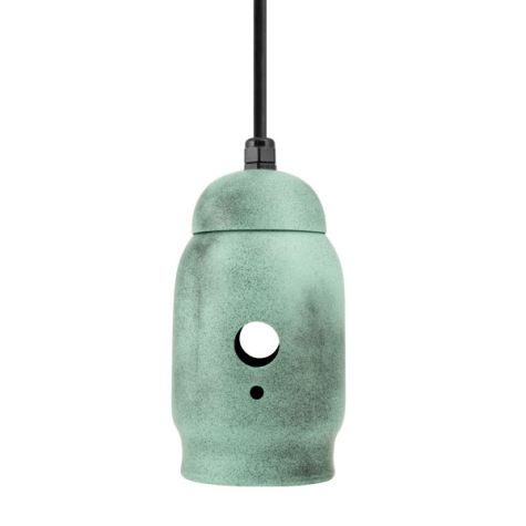Mig Pendant, 376-Jadite, SBK-Standard Black Cord