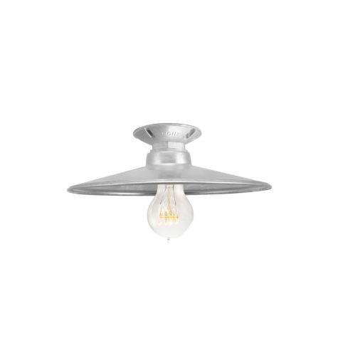 10" Conoco, 975-Galvanized, Nostalgic Edison-Style Victorian 40 Watt Light Bulb