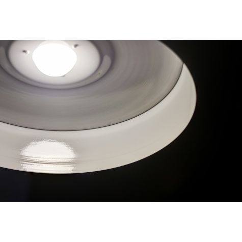 16” Loma LED, 705-Navy Exterior Finish, 200-White Interior Finish, SBK-Standard Black Cord, 2000 Lumen, 3000K Color Temp, Domed Lens | Photo Courtesy of Denver Museum of Natural Science and RLI Photography