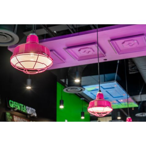 10" Esso, 490-Magenta, Wire Cage, SBK-Standard Black Cord | Courtesy of Derek Cress Photography