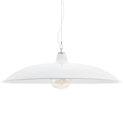 28" Sinclair, 200-White, CSW-White Cloth Cord, Shown with Voronoi I LED Tala Lamp