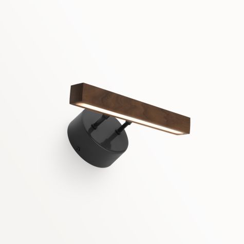 13" Suora, Walnut Wood, Mounting in 100-Black