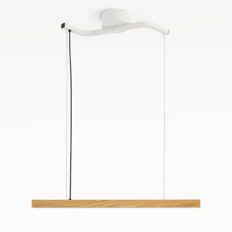 35" Suora, Ash Wood, Single Canopy, 206-Matte White